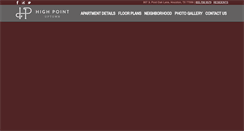 Desktop Screenshot of highpointuptown.com